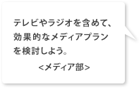 誰に(ターゲット)、何を伝えるか整理して、コンセプトを考えてみよう。